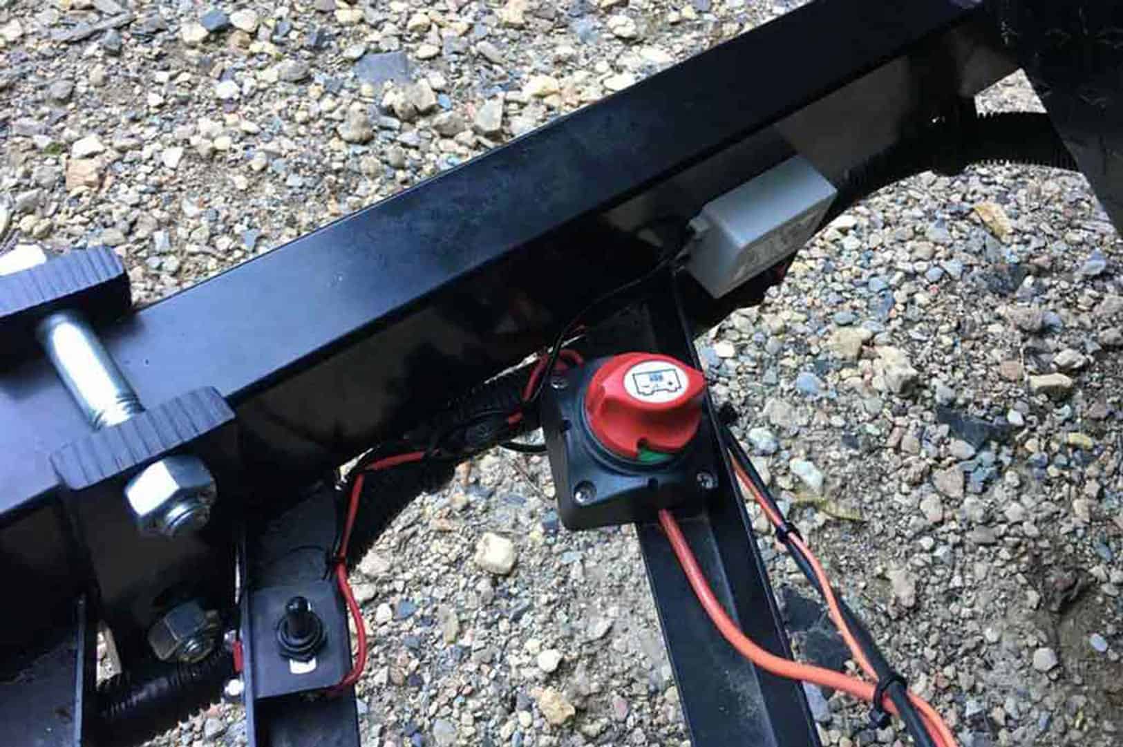 RV battery disconnect switch
