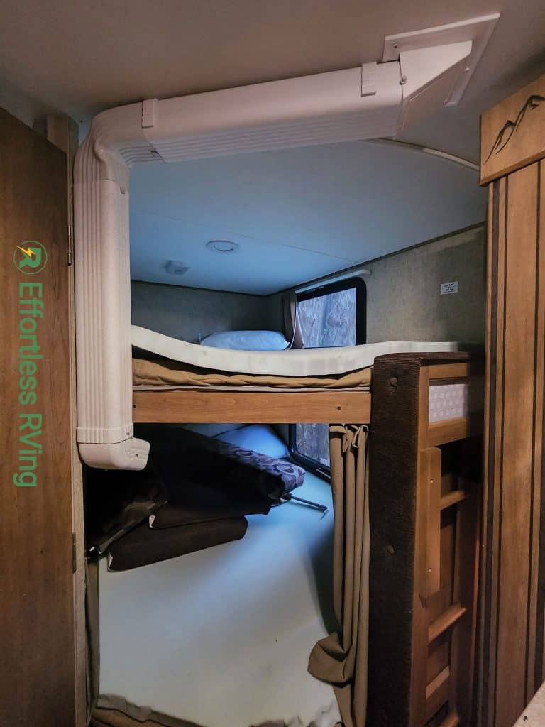 bunk bed cooling hack