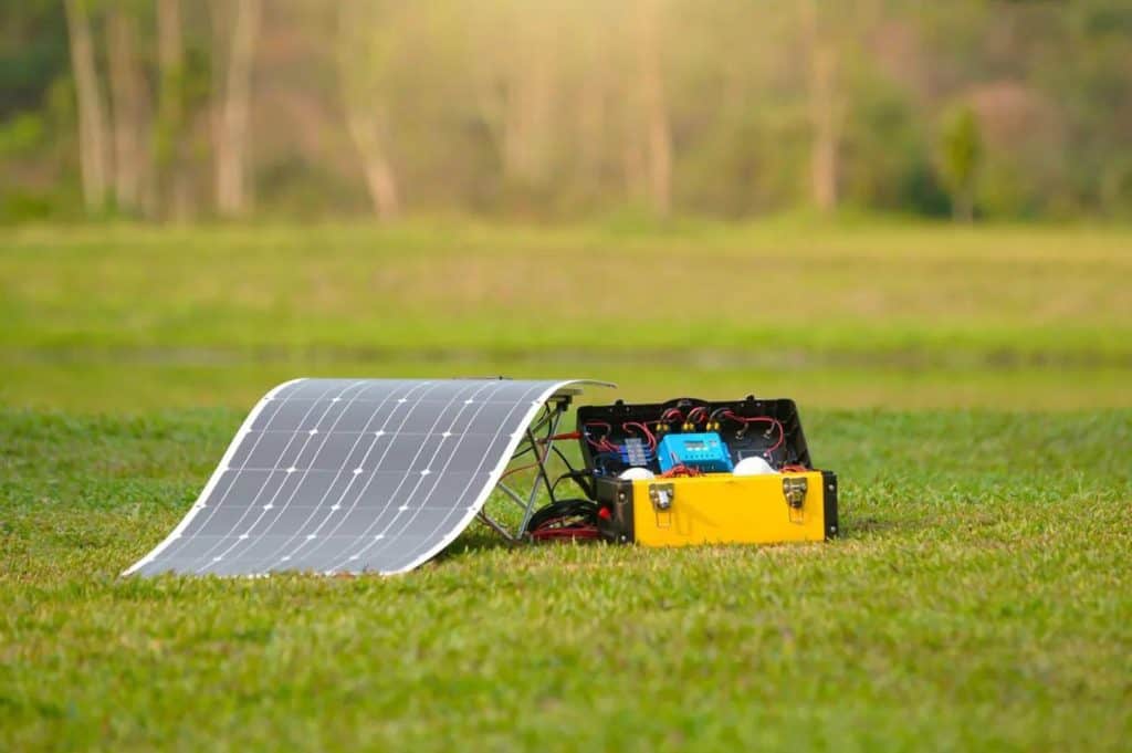 camping flexible solar panel