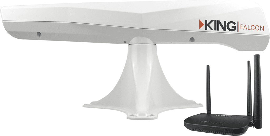 8 Best Rv Wifi Boosters To Stay Connected On The Road 7 king kf1000 falcon automatic directional wifi antenna with wifimax router and range extender